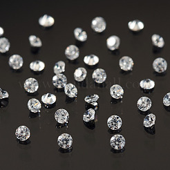 500Pcs Diamond Shape Grade AAA Cubic Zirconia Cabochons&nbsp;ZIRC-TADJ0001-01E