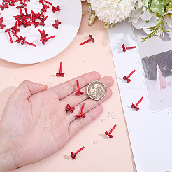 42Pcs Alloy Bowknot Stud Earring Findings&nbsp;EJEW-ME0001-28