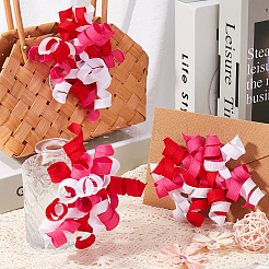 8Pcs Polyester Ribbon Bows&nbsp;DJEW-SP0001-05A
