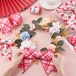 5 Yards Polyester Ribbon&nbsp;OCOR-WH0101-203