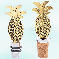 2Pcs 2 Style Zinc Alloy Wine Stoppers&nbsp;FIND-GF0011-17A