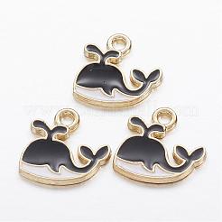 Alloy Enamel Charms&nbsp;PALLOY-P118-19