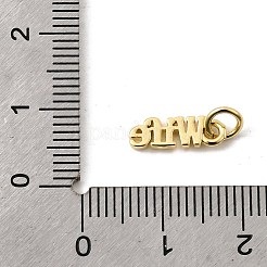 Brass Charms&nbsp;KK-I364-11G-03