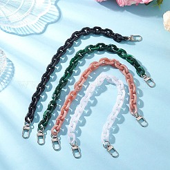 4Pcs 4 Colors Acrylic Cable Chain Purse Decorative Chains&nbsp;AJEW-BA00178