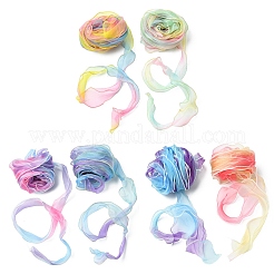 20M 2 Colors Polyester Gauze Ribbon&nbsp;OCOR-YW0001-20A