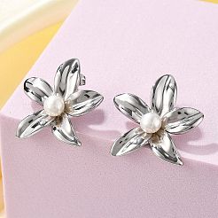 304 Stainless Steel Stud Earrings&nbsp;EJEW-S246-05P