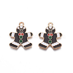 Christmas Style Alloy Enamel Pendants&nbsp;ENAM-Q442-53