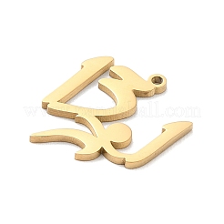 304 Stainless Steel Pendants&nbsp;LS-STAS-K287-02G