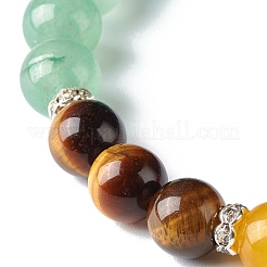 7 Chakra Reiki Yoga Bracelet for Girl Women&nbsp;BJEW-TA00020