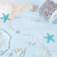 ABS Plastic Beads Ribbons&nbsp;OCOR-WH0066-82B