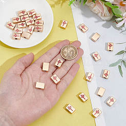 24Pcs 2 Styles Zinc Alloy Beads&nbsp;FIND-NB0006-63