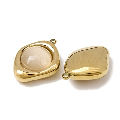 303 Stainless Steel & Cat Eye Pendants&nbsp;CE-CBA1E47-09G