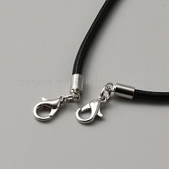 Cotton Wax Cord Mask Strap Extender&nbsp;AJEW-WH0314-82F