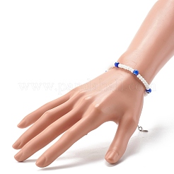 Round Glass Beaded Bracelet&nbsp;BJEW-JB06484