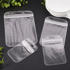100Pcs 4 Styles Transparent Plastic Resealable Packaging Bags&nbsp;OPP-TA0001-03