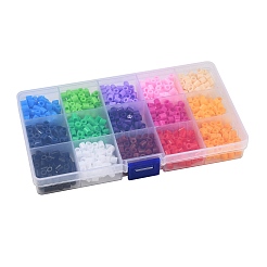 15 Colors DIY Fuse Beads Kit&nbsp;DIY-X0295-01C-5mm
