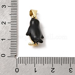 Brass Enamel Pendants&nbsp;KK-H267-107G
