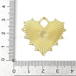 Textured Brass Pendants&nbsp;X-KK-M322-19G