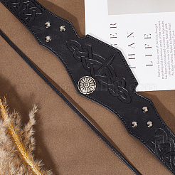 Imitation Leather Hat Bands&nbsp;DIY-WH20013-92A