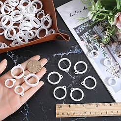 60Pcs 2 Style Silicone Pendant&nbsp;SIL-GF0001-43C