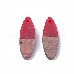 Resin & Walnut Wood Pendants&nbsp;RESI-S358-18-M