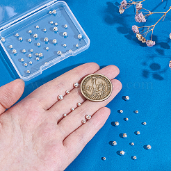 60Pcs 3 Styles 925 Sterling Silver Beads&nbsp;STER-AR0001-19
