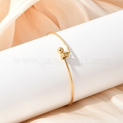 304 Stainless Steel Bangles for Women&nbsp;BJEW-C088-03G