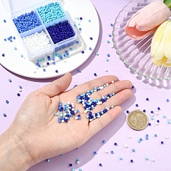 72G 4 Styles Glass Seed Beads&nbsp;SEED-YW0002-77B