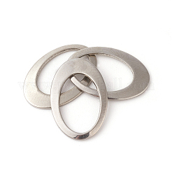 Tarnish Resistant 201 Stainless Steel Linking Rings&nbsp;STAS-F192-003P