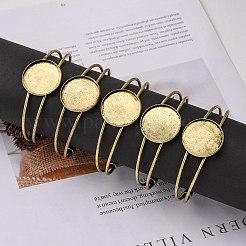 Brass Cuff Bangle Making&nbsp;MAK-S001-SZ016AB-25