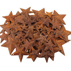 90Pcs 9 Styles Star Rust Iron Big Pendants&nbsp;IFIN-GF0001-12