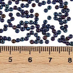 11/0 Electroplated Glass Seed Beads&nbsp;X-SEED-Q008-F604