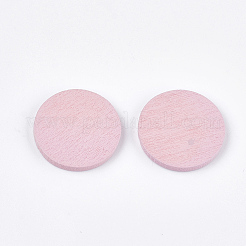 Painted Poplar Wood Cabochons&nbsp;WOOD-T021-29E