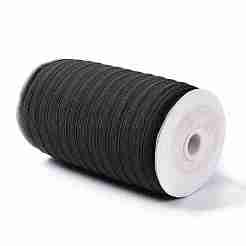 (Defective Closeout Sale: Spool was Yellowing) Flat Braided Elastic Rope Cord&nbsp;EC-XCP0001-27B