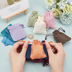 Burlap Packing Pouches&nbsp;ABAG-PH0002-07-WH