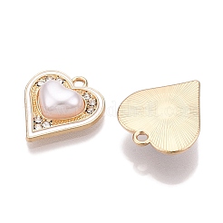 Rack Plating Alloy Rhinestone Pendants&nbsp;FIND-N005-19E