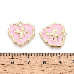 Alloy Enamel Pendants&nbsp;ENAM-T024-23B-G