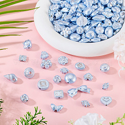 100G Pearlized Opaque Acrylic Beads&nbsp;OACR-TA0004-32D