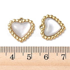 Natural Freshwater Shell Pendants&nbsp;STAS-G397-16G-01