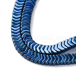 Electroplated Non-magnetic Hematite Beads Strands&nbsp;G-P571-C01-01