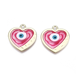 Alloy Enamel Pendants&nbsp;ENAM-F143-12-G