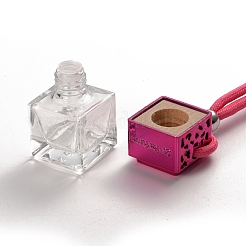 Car Air Freshener Perfume Bottle&nbsp;HJEW-WH0006-20B