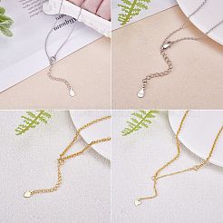 4 Pieces Extension Chain with Spring Clasp Sterling Silver Extender Chains Necklace Bracelet Anklet Removable Chain Extenders Charms for DIY Jewelry Making Accessories&nbsp;JX627A