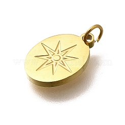 304 Stainless Steel Charms&nbsp;STAS-R153-30G