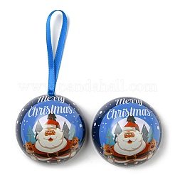Tinplate Round Ball Candy Storage Favor Boxes&nbsp;CON-Q041-01H