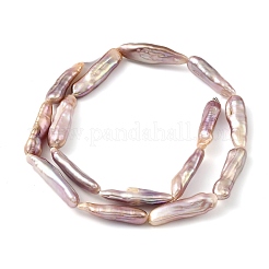 Natural Baroque Keshi Pearl Beads Strands&nbsp;PEAR-B004-04B-02A