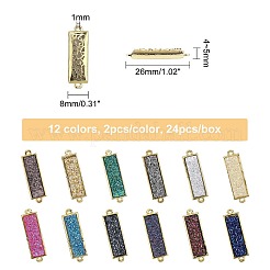Brass Links Connectors&nbsp;KK-SC0001-62