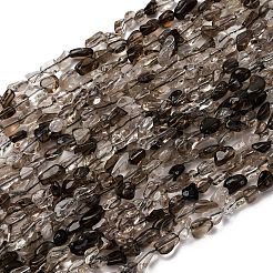 Natural Smoky Quartz Beads Strands&nbsp;G-I389-A31-01A