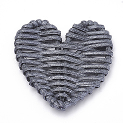 Handmade Spray Painted Reed Cane/Rattan Woven Beads&nbsp;LS-WOVE-N007-06A