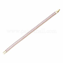 Cubic Zirconia Classic Tennis Bracelet&nbsp;X-ZIRC-S067-073G-NF